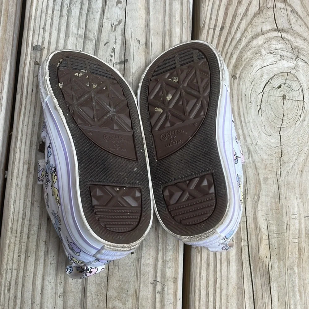 🦄 Converse Chuck Taylor All Star Ox Infant/Toddler Unicorn Sneakers Size 6